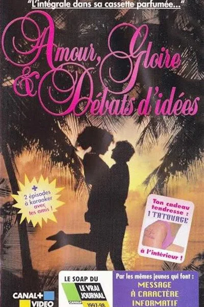 Amour gloire & débats d'idées poster