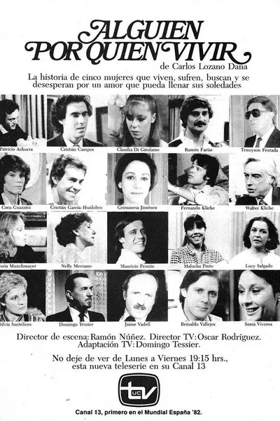 Alguien por quien vivir poster