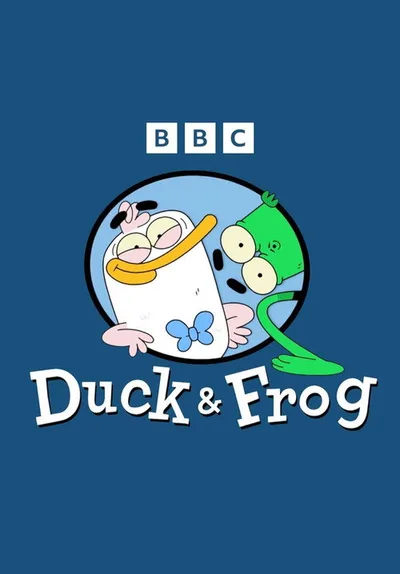 Duck and Frog poster