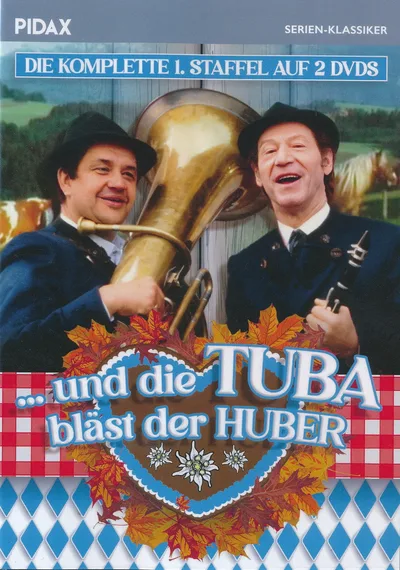 ... und die Tuba bläst der Huber poster