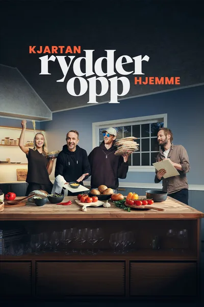 Kjartan rydder opp hjemme poster